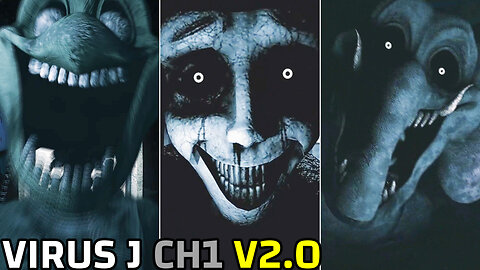 VIRUS J Total Madness - All Jumpscares (Chapter 1 Definitive Edition)