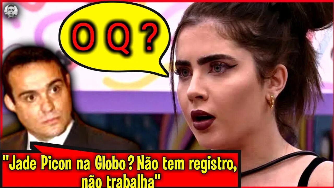 POLÊMICA ! JADE PICON PROIBIDA de FAZER a NOVELA da GLOBO. #youtube #famosos