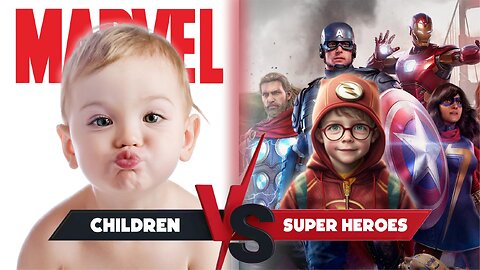 SUPER HEROES ARE STILL CHILDREN | MARVEL ALL CHARACTERS | JEZZ ENTERTAINMENT