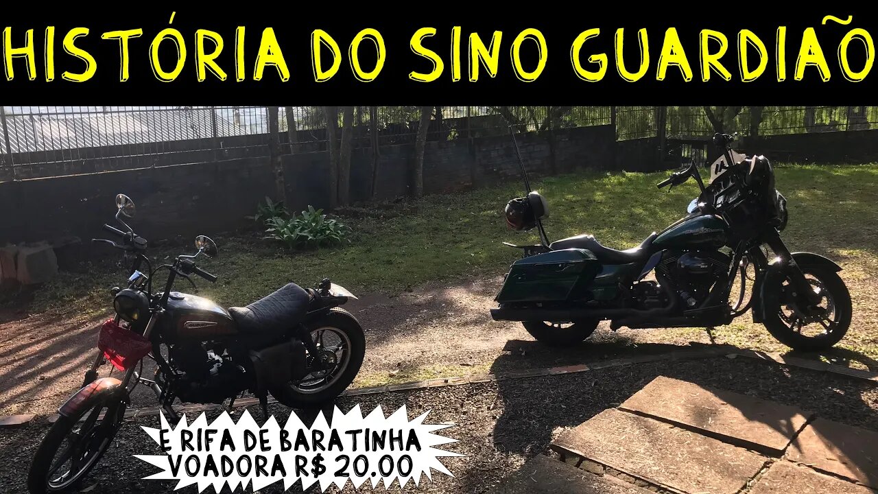 História do Sino Guardião barato e a abertura da Rifa de BARATINHA VOADORA