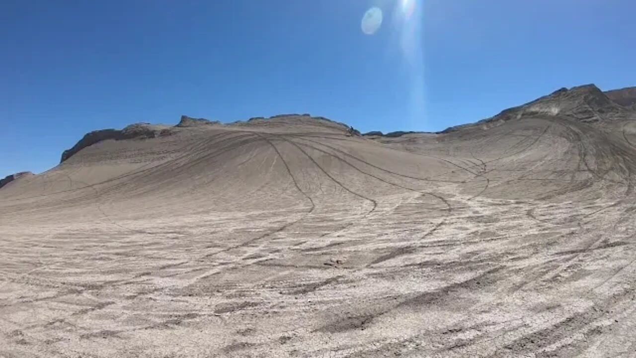 Swing Arm City, Caineville UT on the Dirt Bike