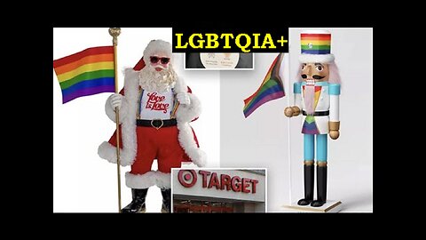 The Sick Satanic Pedophile LGBTQIA+ Fudge Cracker & Satan Claus in Plain Sight!