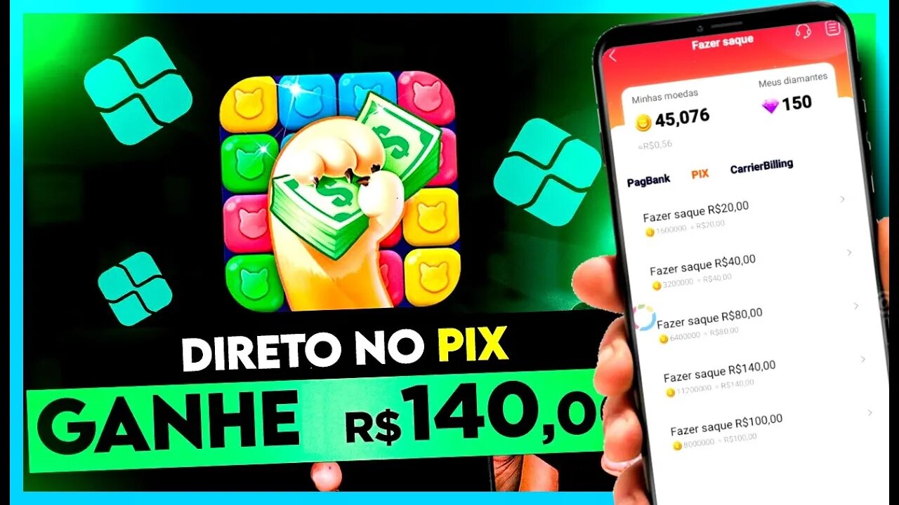 [RECEBA EM 2 MINUTOS] Aplicativo Pagando até R$140,00 JOGO FÁCIL | O MELHOR APP DE GANHAR DINHEIRO