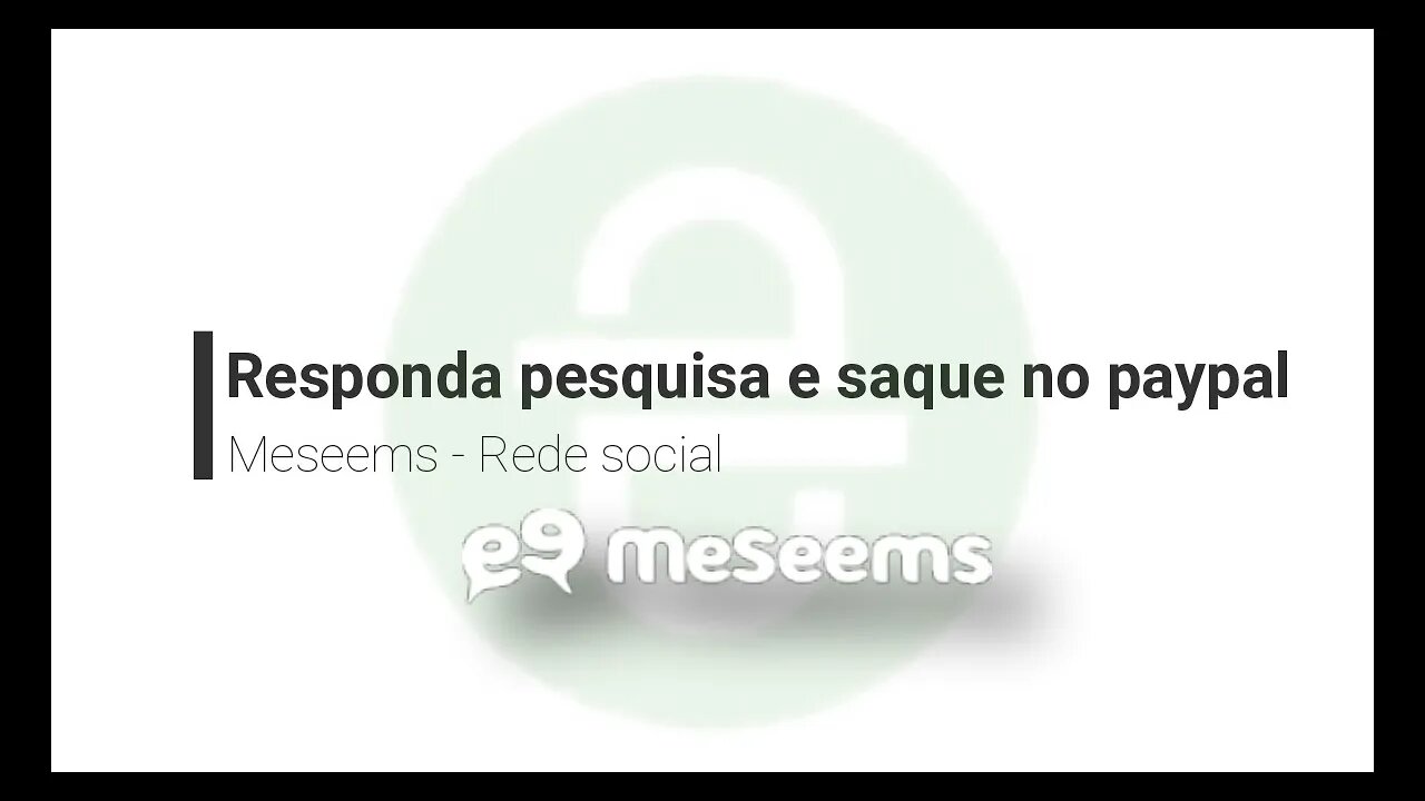 Rede Social - Meseems - Receba em Paypal rev 0.1 ativa 160321