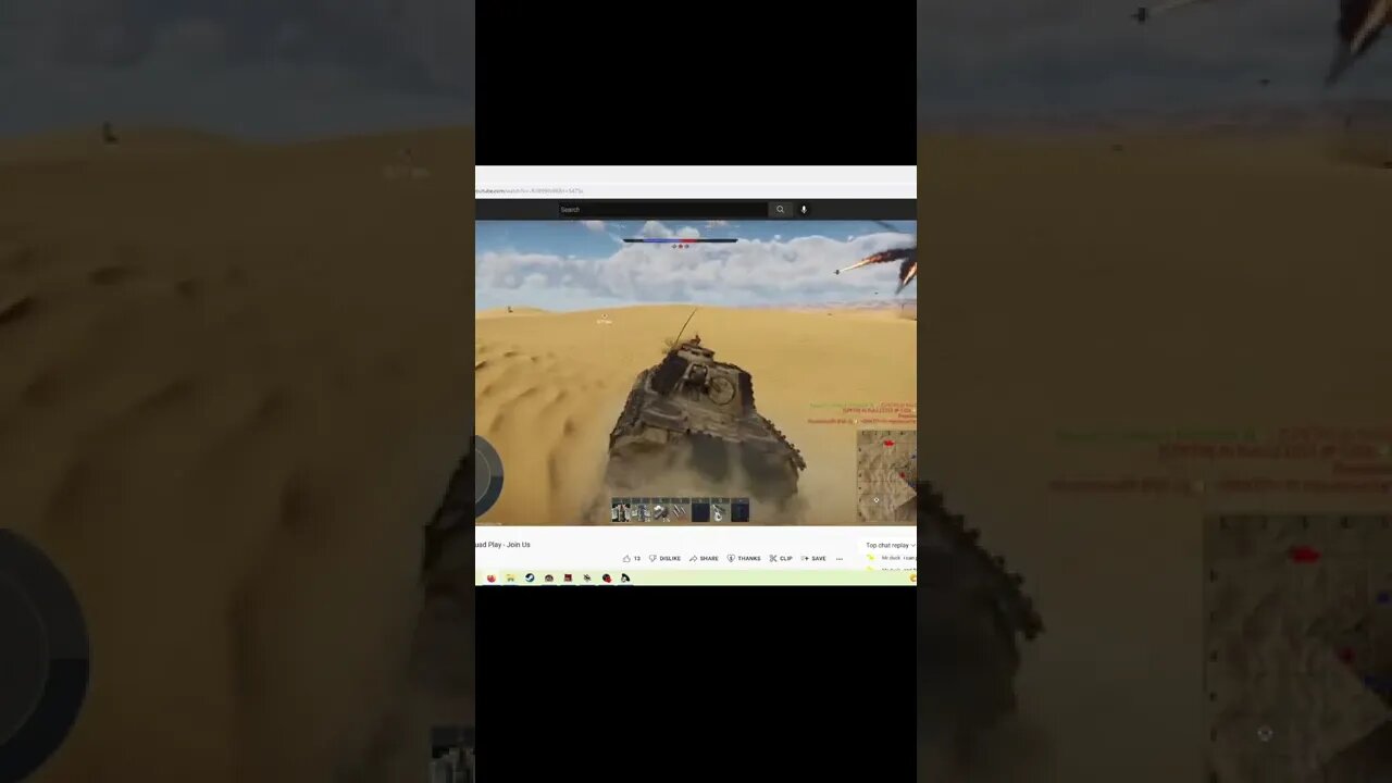 Crazy Mid-Air Crash - 2 Enemy Down - War Thunder