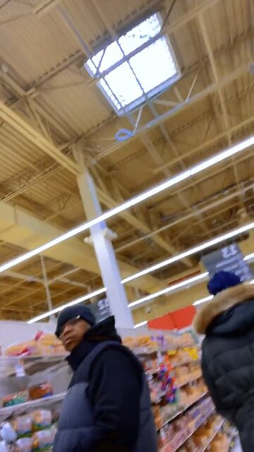 He Didn’t Want His Shopping Cart In The Video