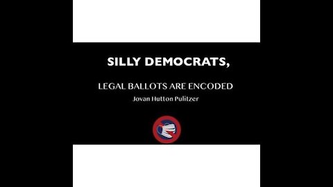 The Ballots WERE Watermarked! Jovan Pulitzer