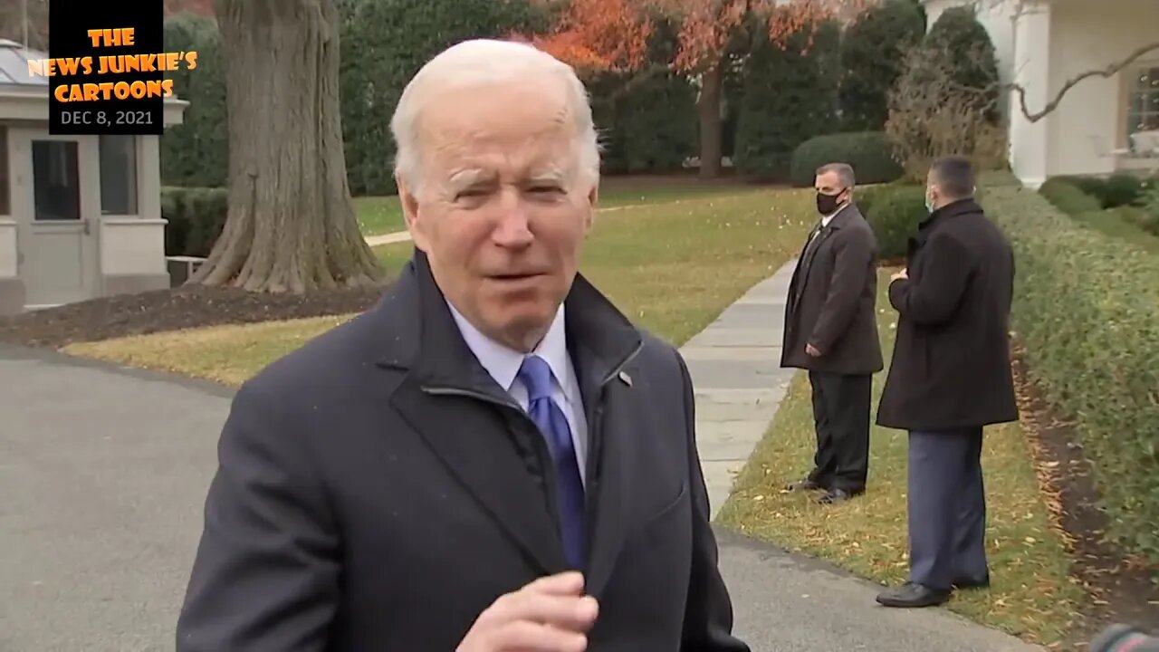 Full video: Biden shushes reporters when they press him on Russia.