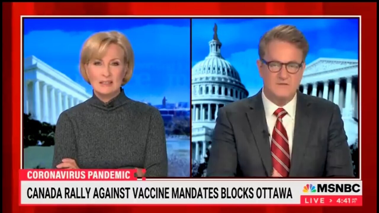 Joe Scarborough Attacks Canadian Freedom Convoy Protestors: ‘It Is a Cult’