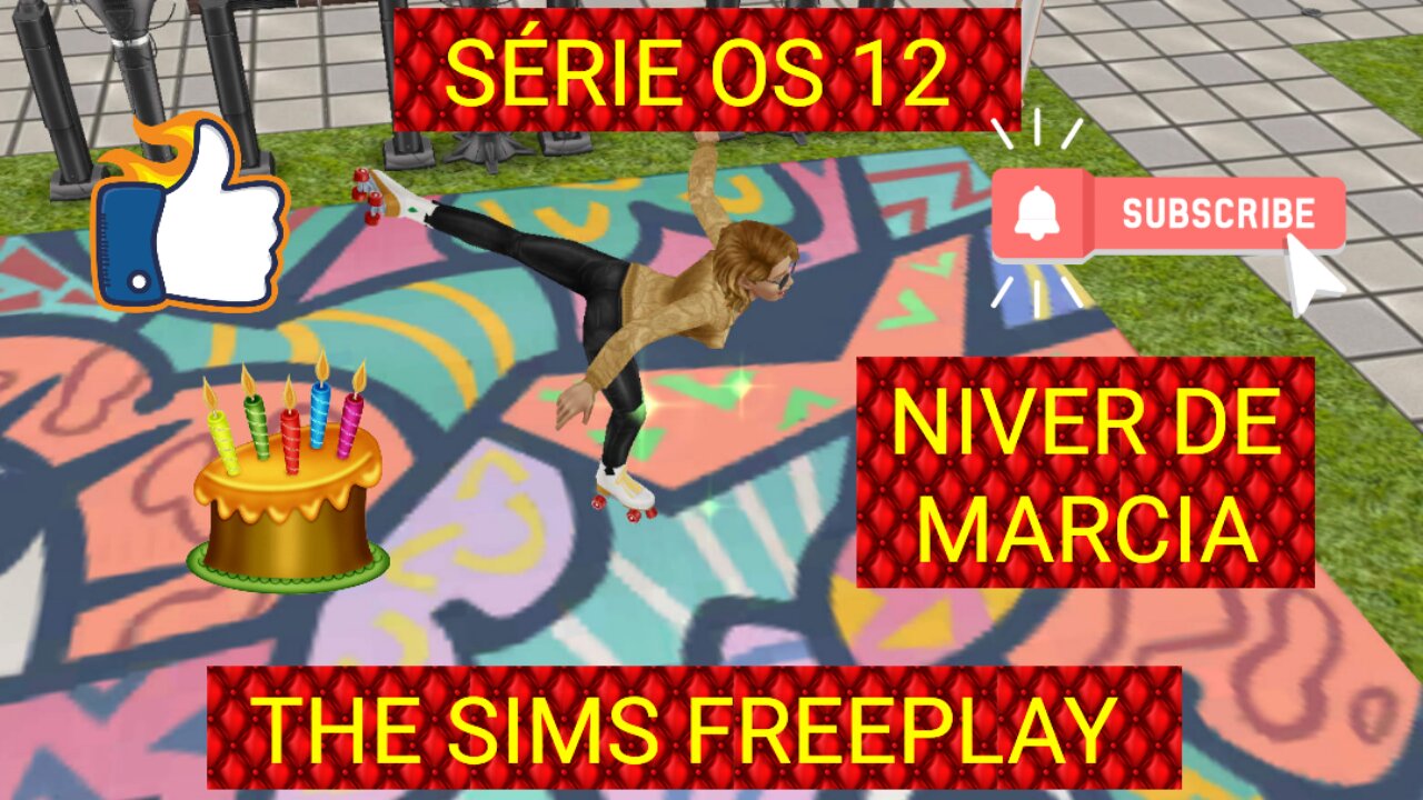 SÉRIE OS 12 THE SIMS FREEPLAY CANTORES NIVER DE MARCIA