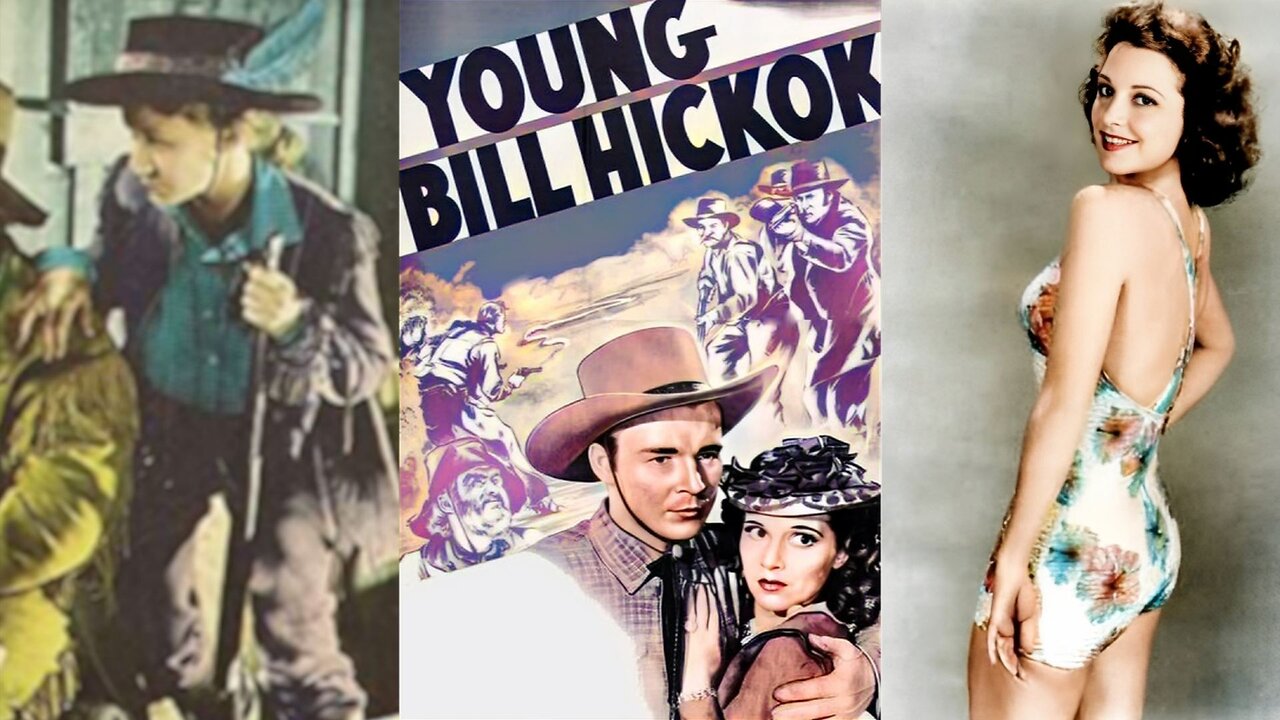 YOUNG BILL HICKOK (1940) Roy Rogers, George 'Gabby' Hayes & Julie Bishop | Drama, Western | B&W