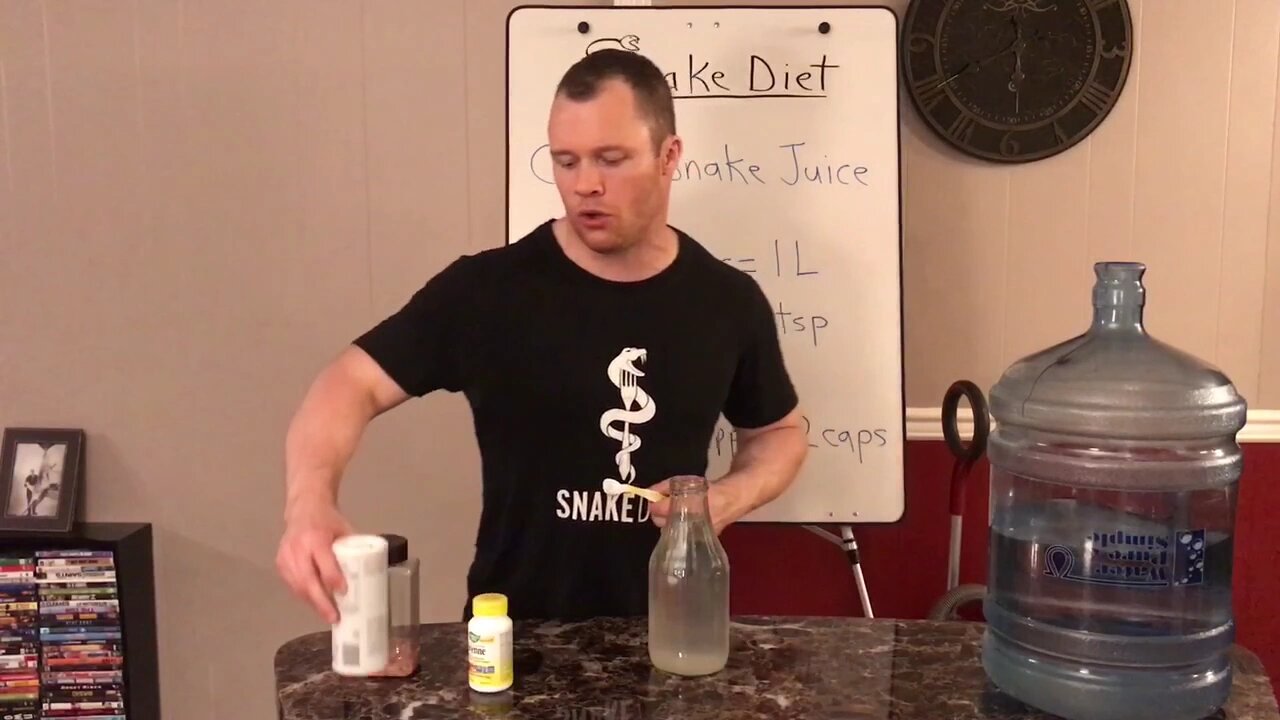 COLE'S TOP SECRET SNAKE JUICE RECIPE!