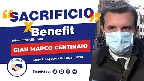 @incontricivili presenta Gian Marco Centinaio: "Sacrificio per Benefit" con @giamma71