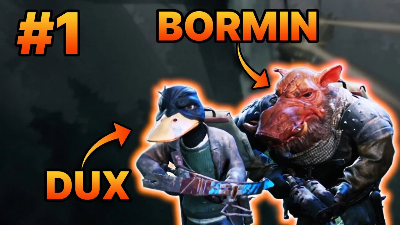 ☢ Conhecendo Bormin e Dux, um Javali e um Pato Mutantes「Mutant Year Zero #1」☣