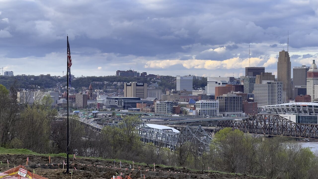 Viewing Cincinnati, OH from Covington, KY