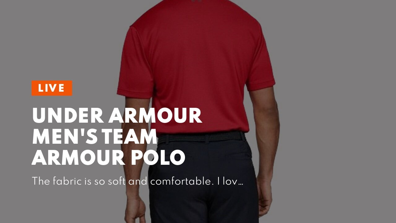 Under Armour Men's Team Armour Polo