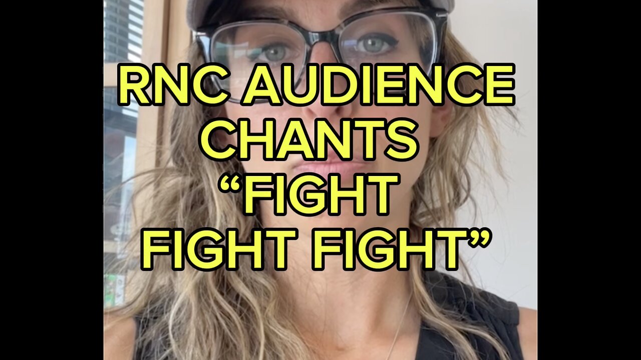 RNC AUDIENCE CHANTS 'FIGHT FIGHT FIGHT'