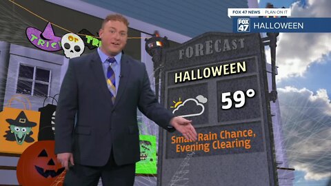 Rain chances move in for Halloween after a gorgeous weekend