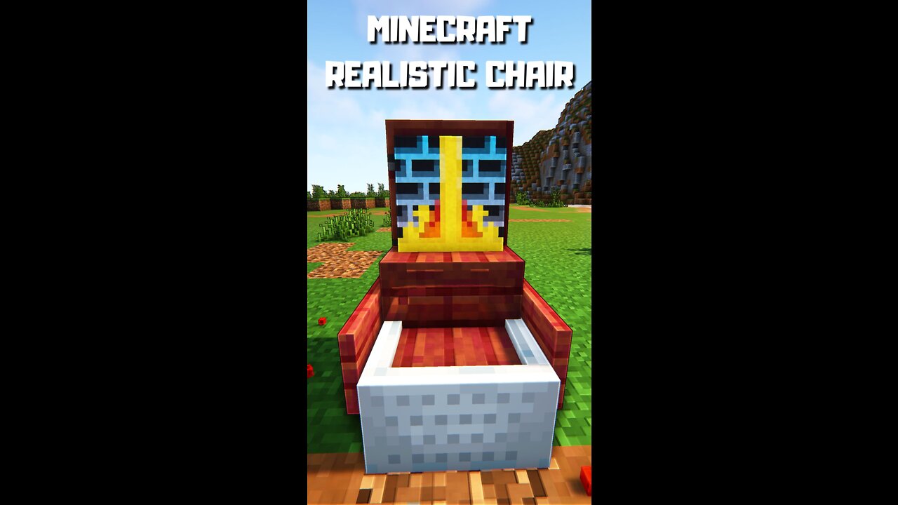 Minecraft: Realistic Chair