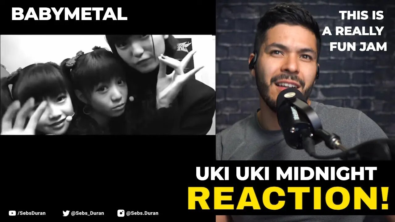 BABYMETAL - Uki Uki Midnight (Reaction!)