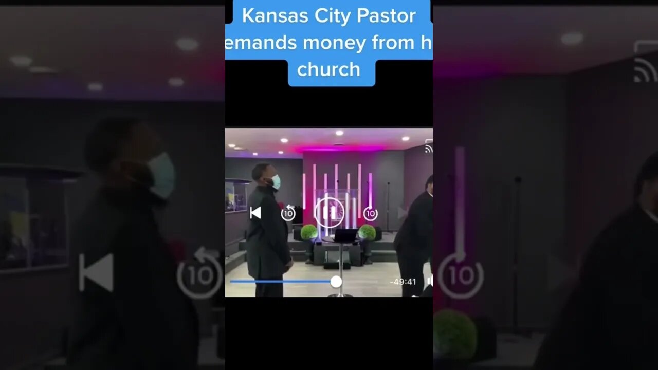 Tariq Nasheed oh I mean Kansas City pastor berates congregation for not buying him a movado watch