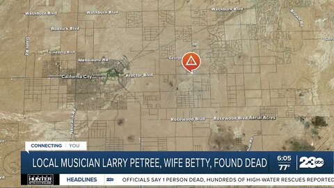 Local musician Larry Petree, wife Betty, found dead