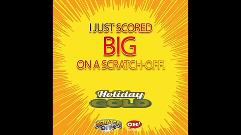 Big Win on NEW HOLIDAY OHIO LOTTERY CARD! 🦌🎅🎄
