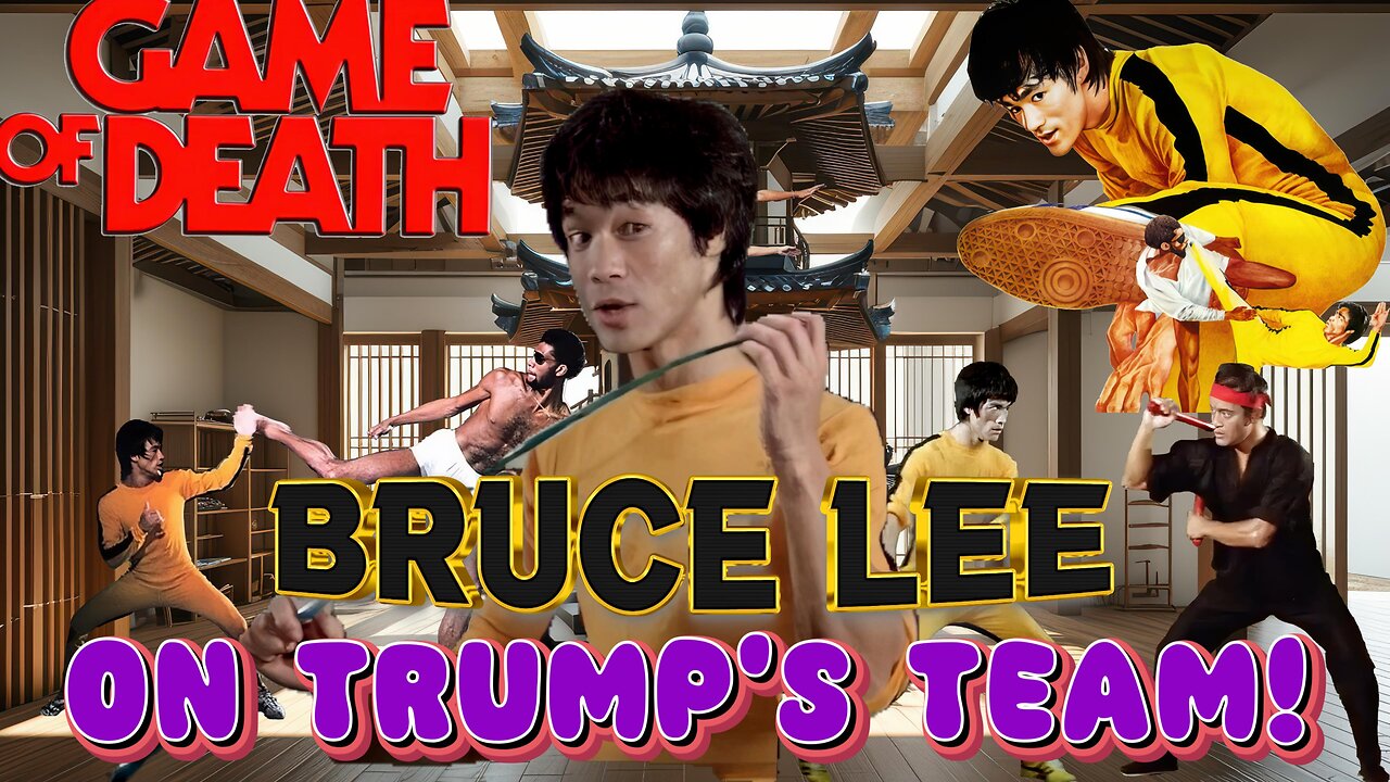 Bruce Lee on Trump’s Team Be Like Water: America’s Comeback Of Strength, Unity, and Victory!