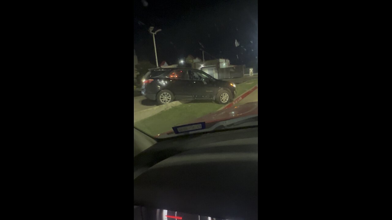 You can’t park there..