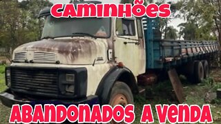 🚚 Caminhões Abandonados Repousando Brasil à Venda 📉 Oliveira Isaias