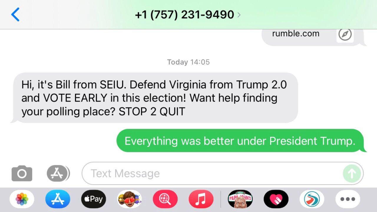 Desperate VA Robo-Text Compilation For Terry McAuliffe, Part 1