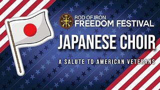 Rod of Iron freedom Festival 2024 Japanese Choir Performance - A Salute to American Veterans