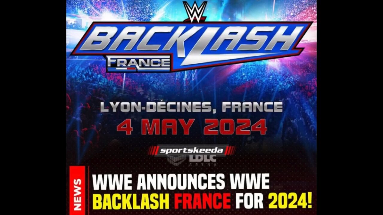 WWE Backlash location has been revealed