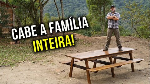Vamos fazer uma MESA CANADENSE!