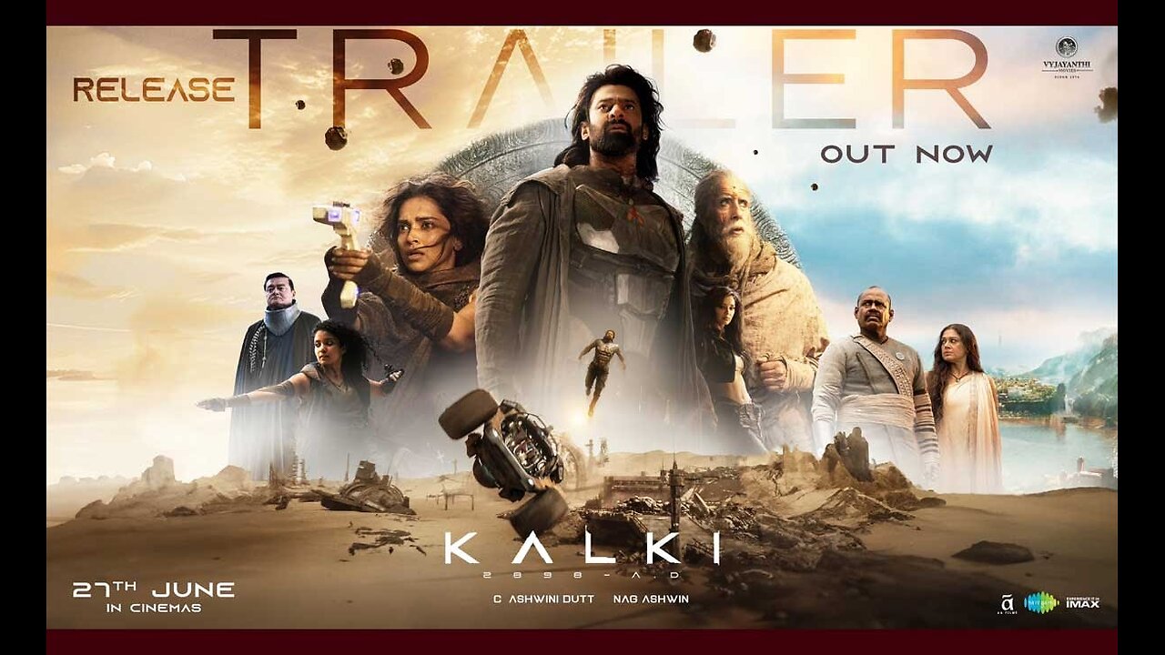 Kalki 2898 AD Trailer - Hindi | Prabhas | Amitabh Bachchan | Kamal Haasan | Deepika | Nag Ashwin