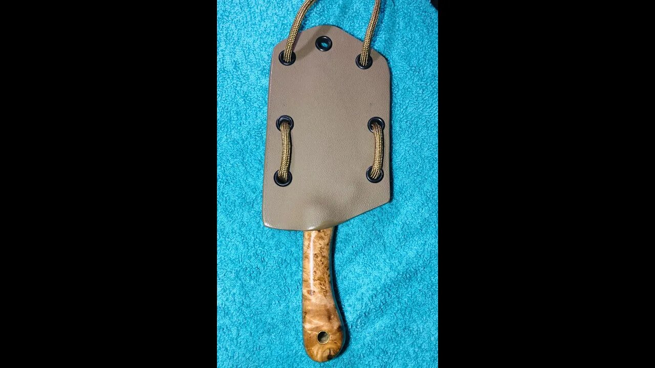 T double C neck knife and coffee emergency