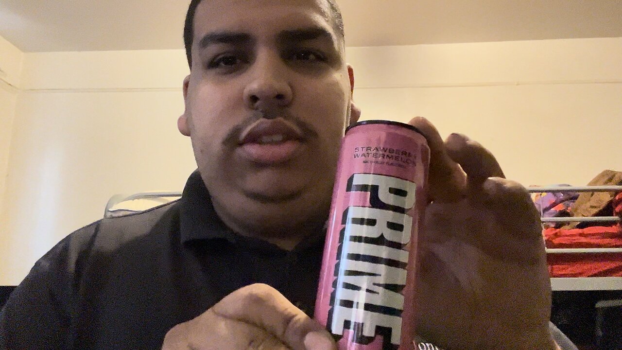 Trying Out Strawberry Watermelon Flavoured Prime For The First Time