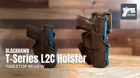 Blackhawk T-Series L2C Holster Review - Best Holster Under $50 #edcgear #everydaycarry #tacticalgear