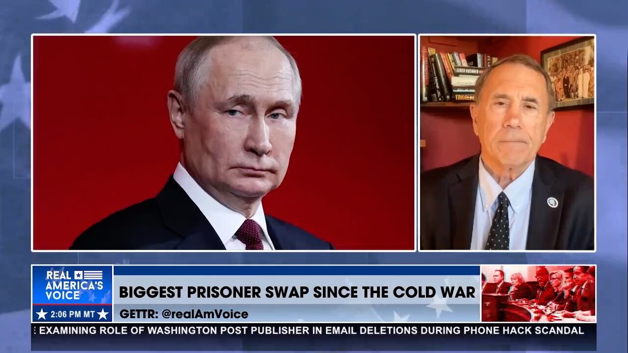 Ret. Col. Derek Harvey Warns that Prisoner Swap with Russia Will Encourage More Hostage Taking