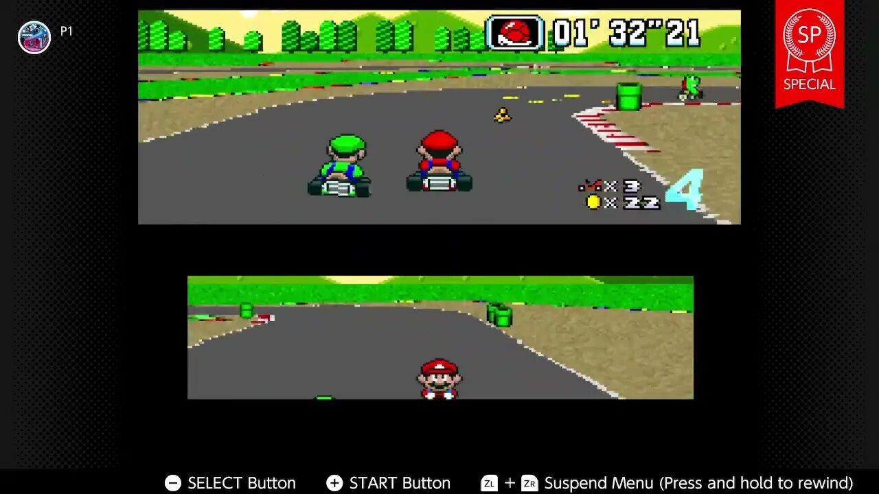First ever Mariokart game #retro