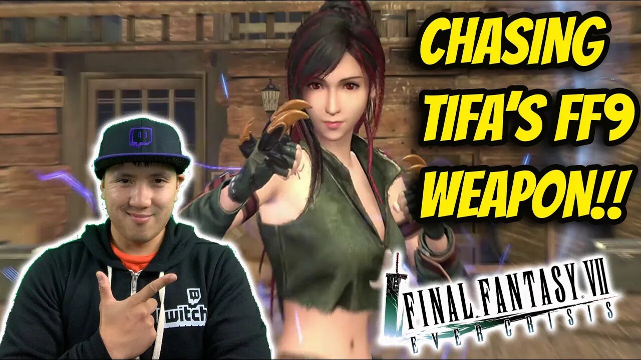 CHASING TIFA'S FF9 COLLAB WEAPON! Final Fantasy VII: Ever Crisis