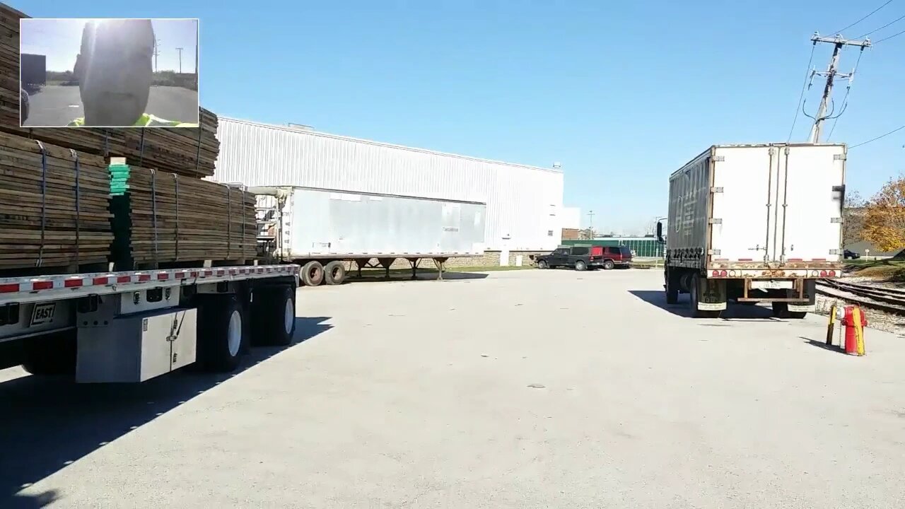 Unloading Oak in South West Chicago