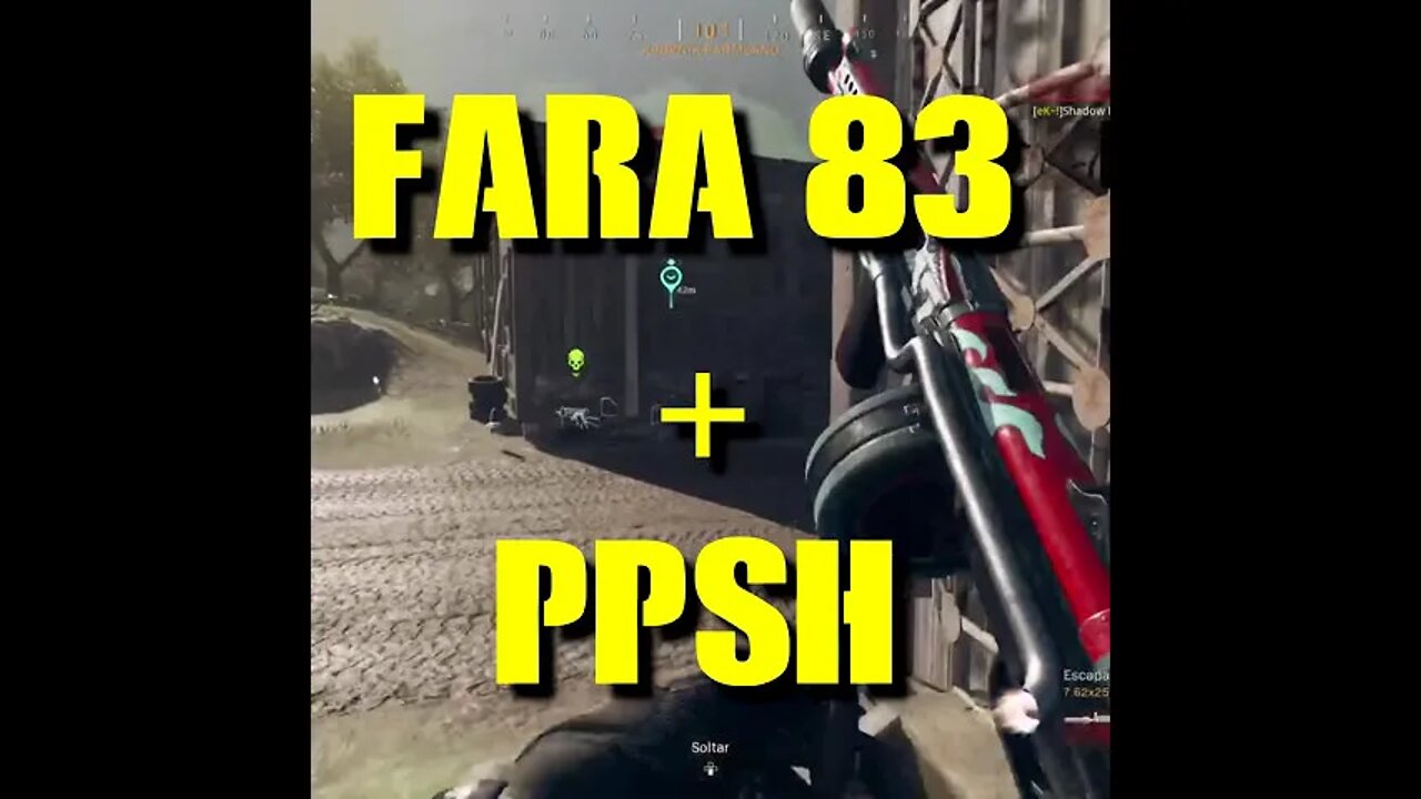 Fara 83 e Ppsh | Cod Warzone #Shorts