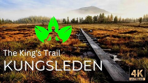 Kungsleden (The King's Trail) - MeditationScenery Video | Stunning views with relaxing music / 4k