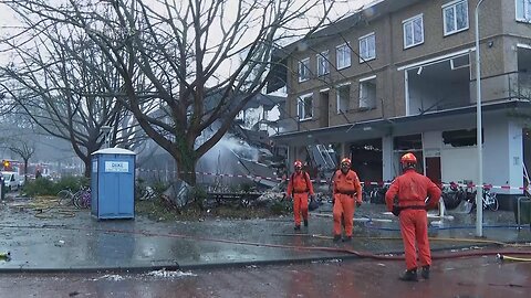 Multiple casualties feared after large blast destroys several apartments in The Hague