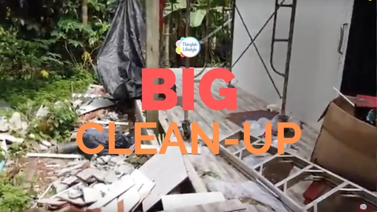 Post Farm House Construction - The Big Clean Up