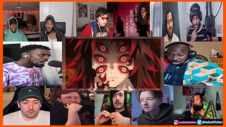 Upper Moon Voice Reveal Demon Slayer - Kimetsu no Yaiba Season 3 Trailer REACTION MASHUP