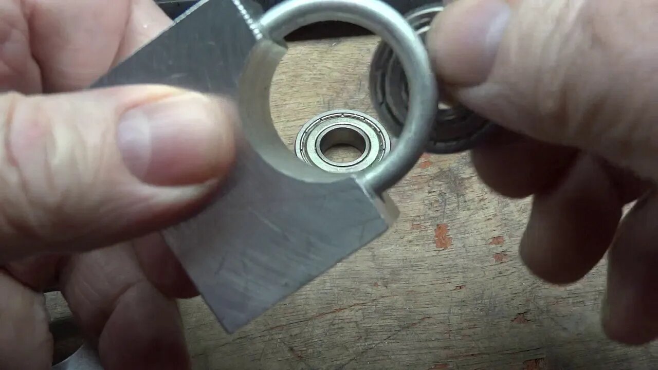 Dynamic Balancer Build Part 4 / bearing saddles