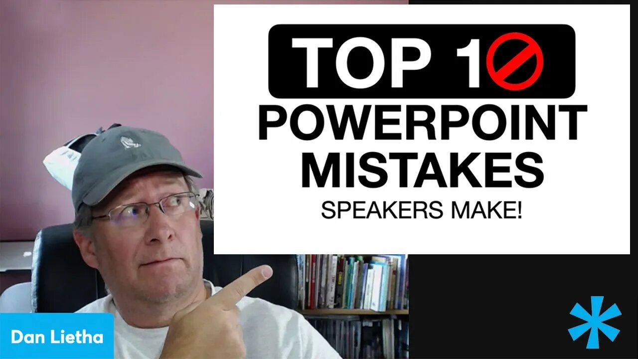 CARTOONING LESSONS LIVE with Dan Lietha - TOP 10 MISTAKES IN POWERPOINT