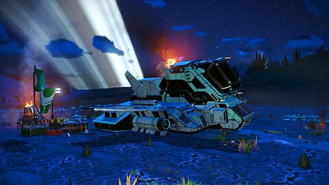 No Man's Sky - Juder's Colorless Indiscetion - Crashed Ship Location